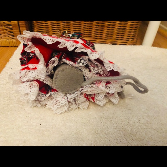 Vintage 80’s Christmas cottage core farm house mouse decor - Picture 8 of 15